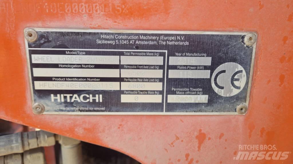 Hitachi ZW 140 Pale gommate