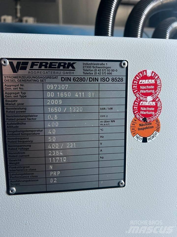 MTU 1650 KVA Generatori diesel