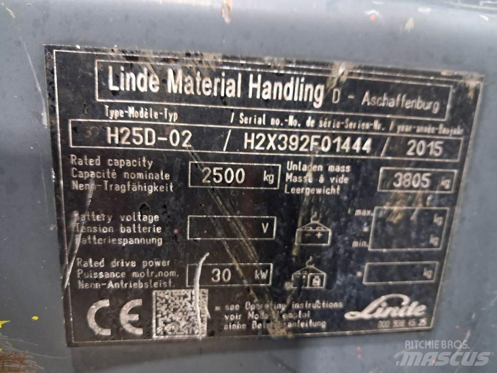 Linde H25D-02 Carrelli elevatori diesel
