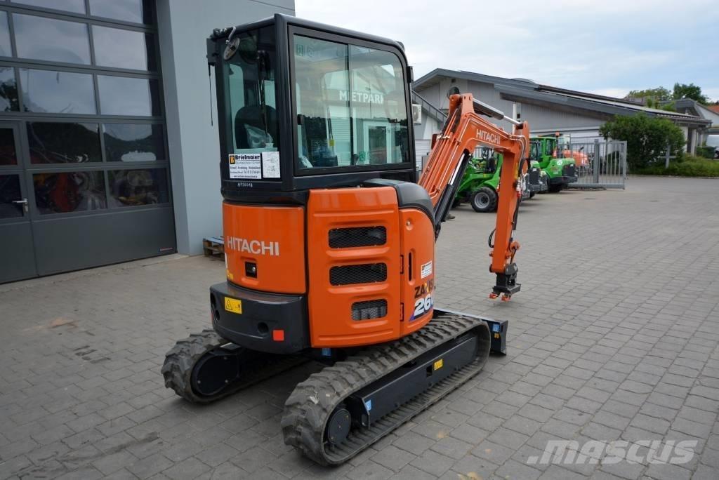 Hitachi ZX 26 U-6 Miniescavatori
