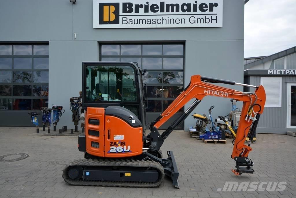 Hitachi ZX 26 U-6 Miniescavatori