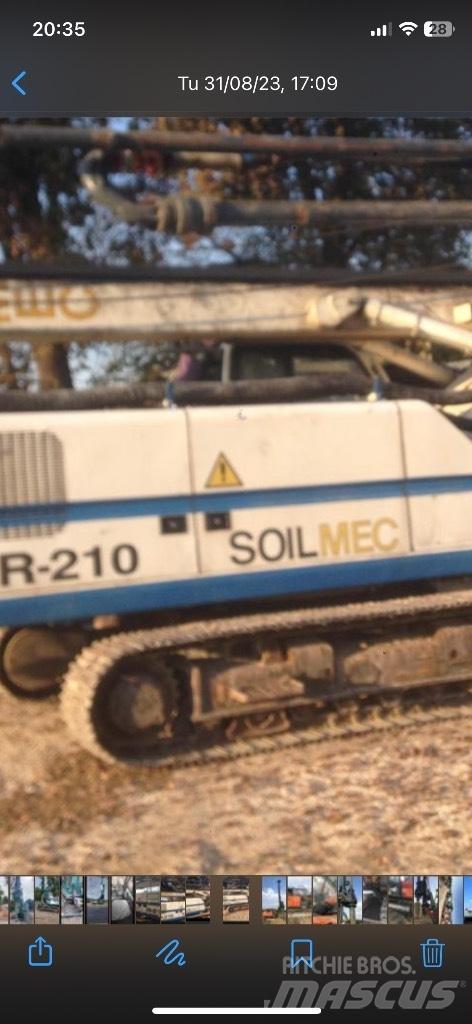  Soil mec R 210. Cfa Altra macchina per perforazione