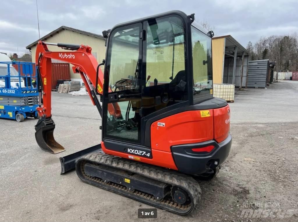 Kubota KX 027 Miniescavatori