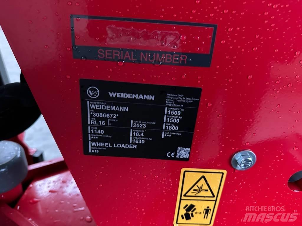 Weidemann 1140 Mini pale