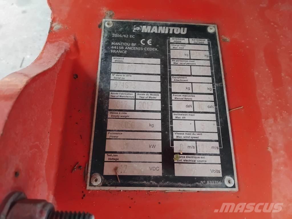 Manitou 200 ATJ Piattaforme a braccio articolato