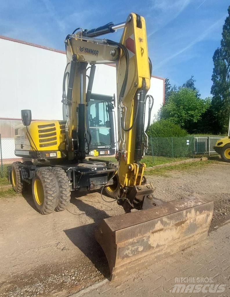 Yanmar B 110 W Escavatori gommati