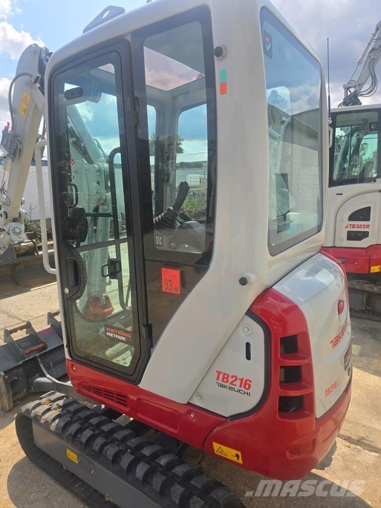 Takeuchi TB 216 A Miniescavatori
