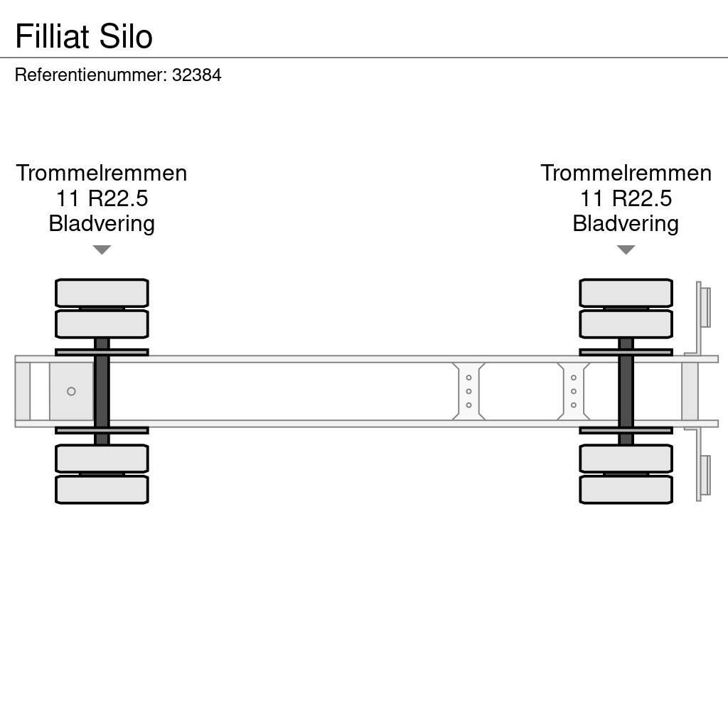  FILLIAT Silo Semirimorchi cisterna