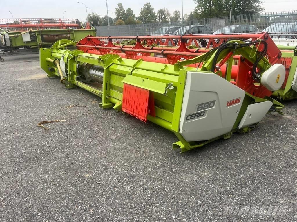CLAAS CERIO 680 Testate per mietitrebbie