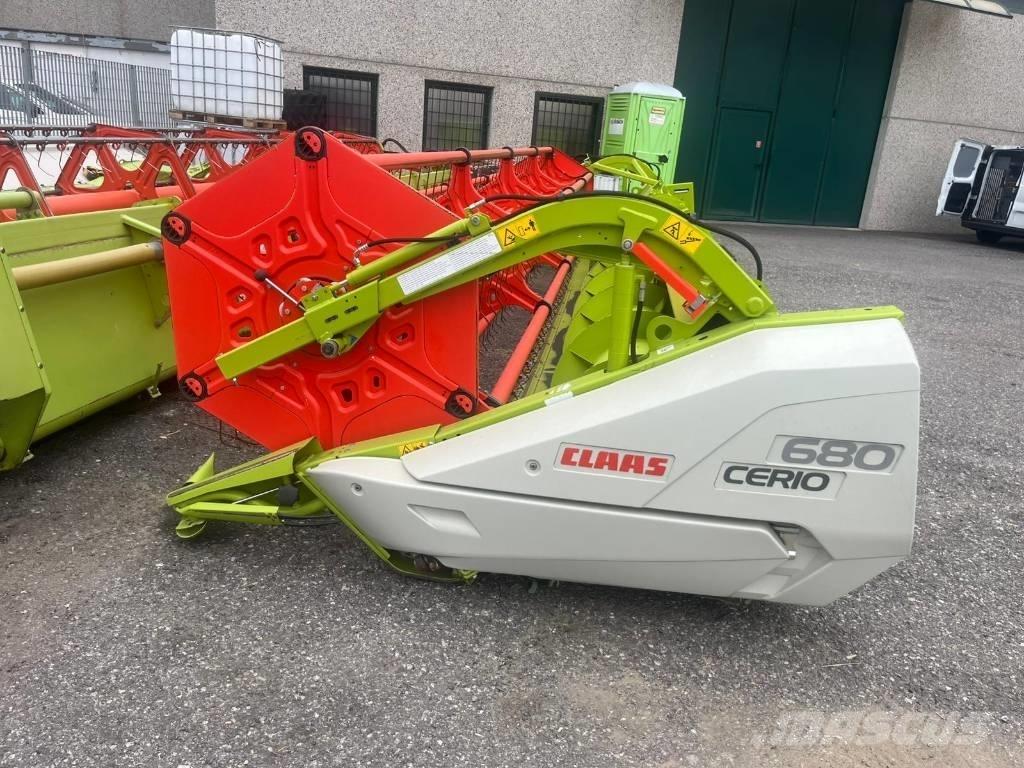 CLAAS CERIO 680 Testate per mietitrebbie