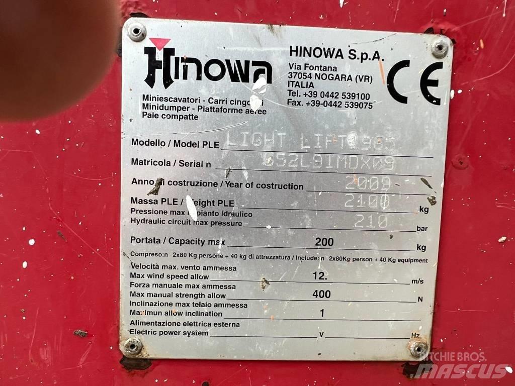 Hinowa LIGHLIFT 1965 Piattaforme a braccio articolato