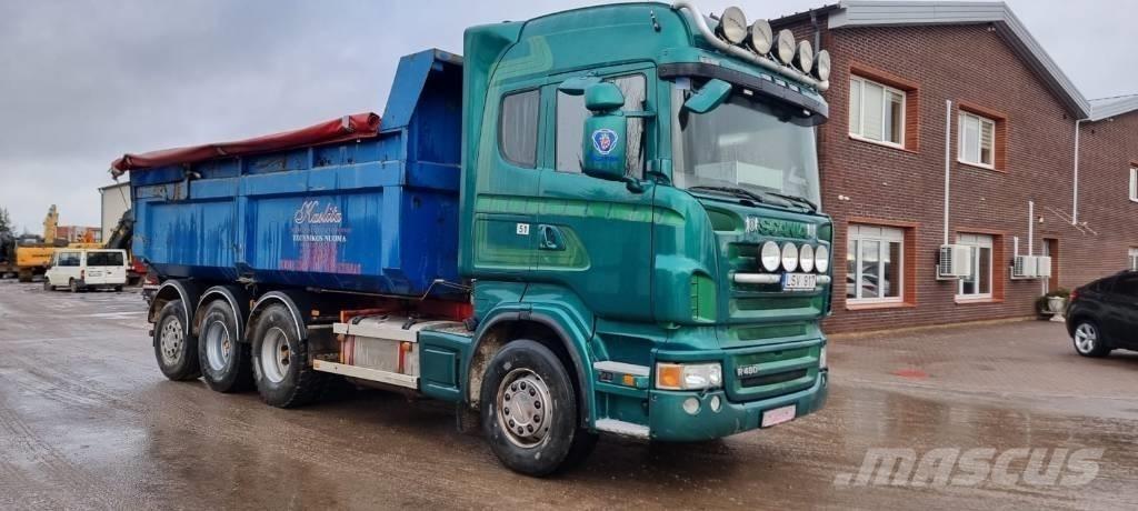 Scania R 480 Camion con cassone scarrabile