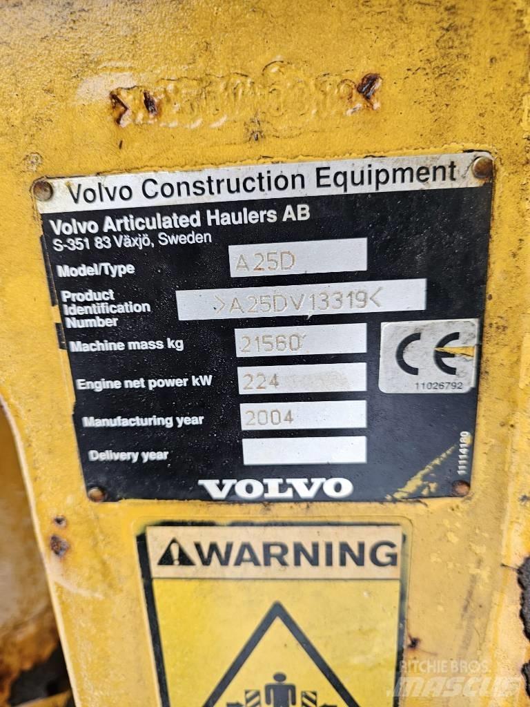 Volvo A25D / a30, a35 Dumpers articolati