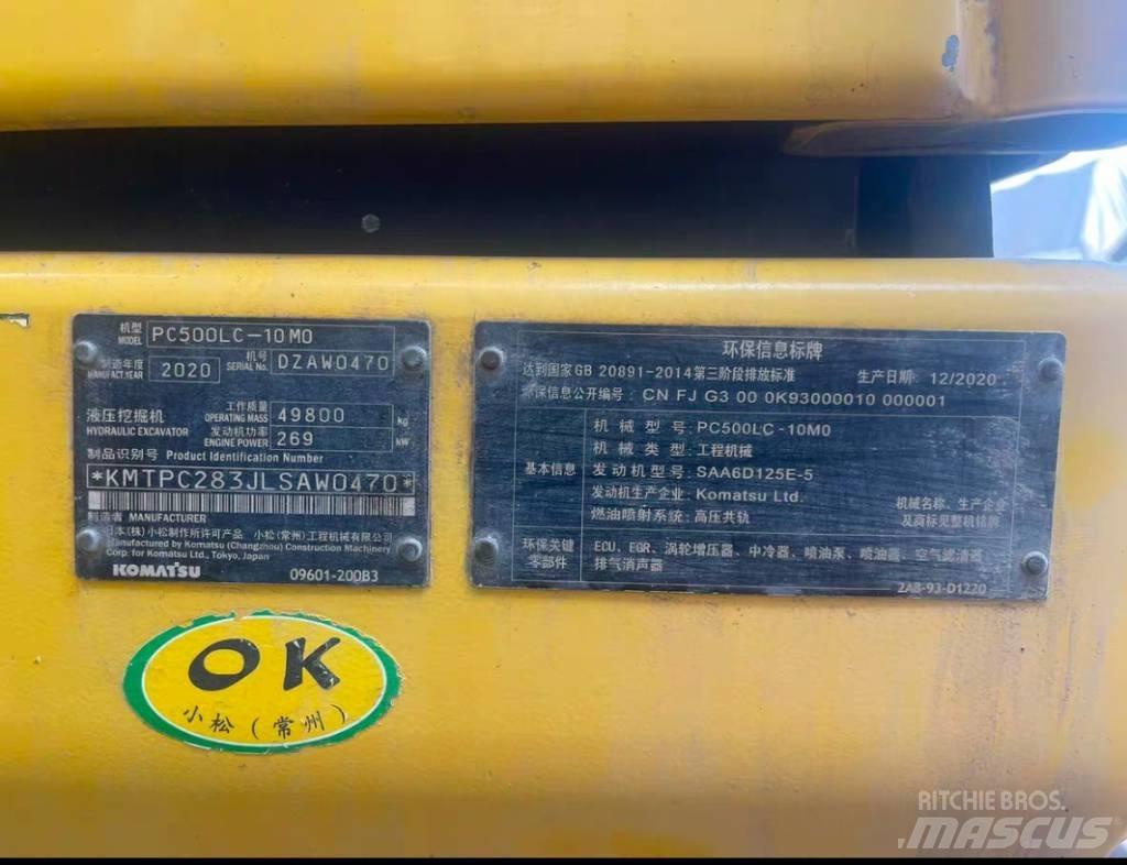 Komatsu pc500lc-10mo Escavatori anfibi
