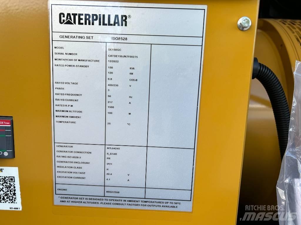 CAT DE 150 Generatori diesel