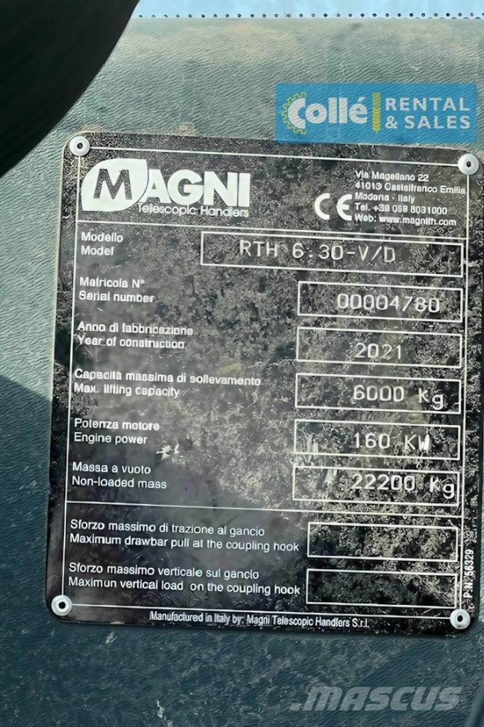 Magni RTH 6.30 | 2021 Sollevatori telescopici