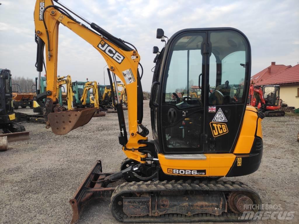 JCB 8026 CTS Miniescavatori