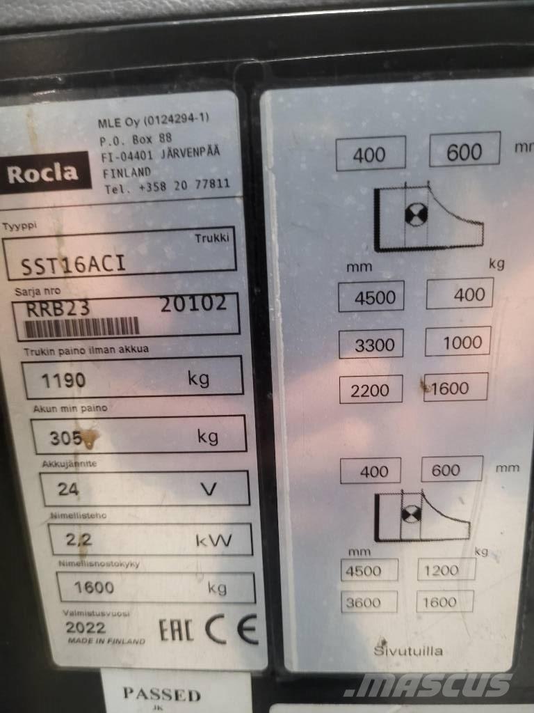 Rocla SST 16 ACI Carelli stoccatori  automatici-usati