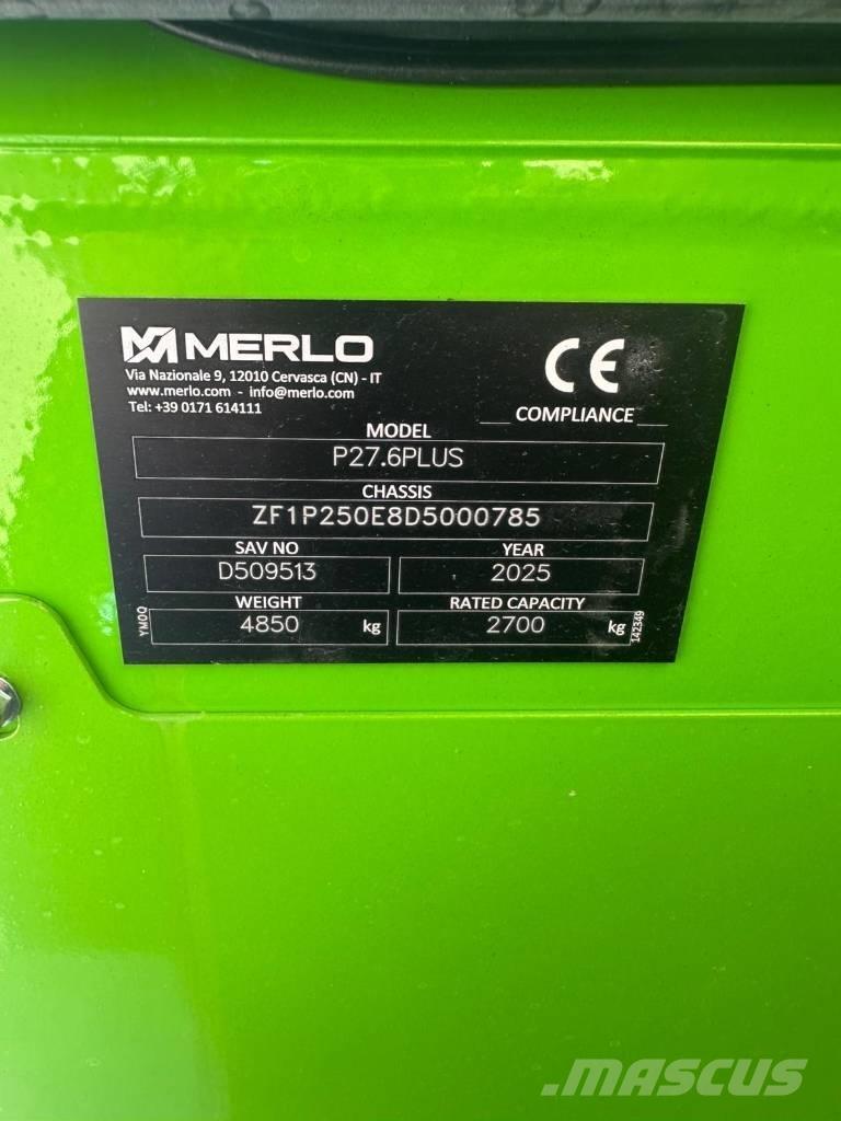 Merlo P 27.6 Plus Sollevatori telescopici