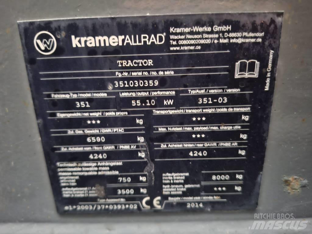 Kramer 580 Pale gommate
