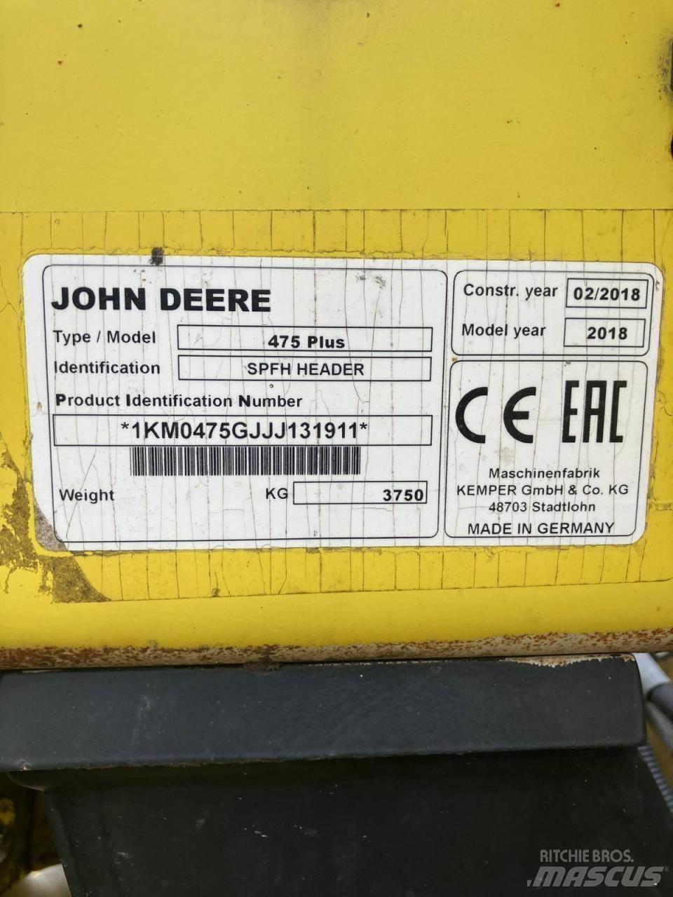 John Deere 8500 Trince semoventi
