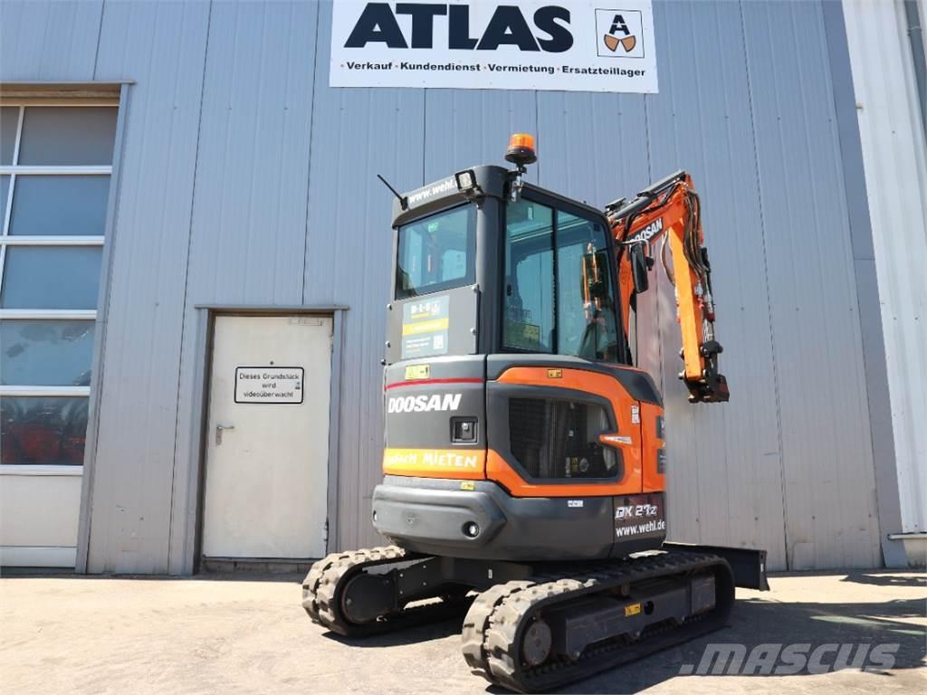 Doosan DX27Z-7 Miniescavatori