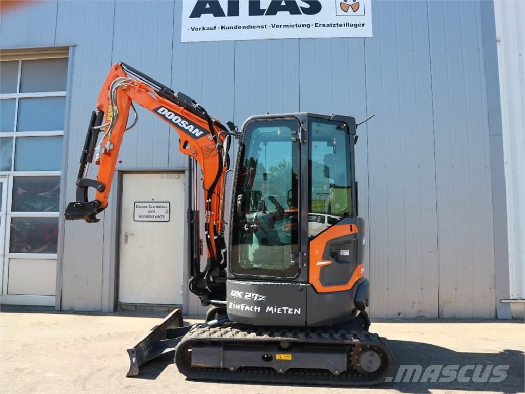 Doosan DX27Z-7 Miniescavatori