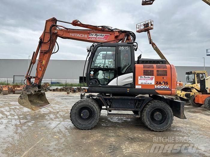 Hitachi ZX140W-6 Escavatori gommati