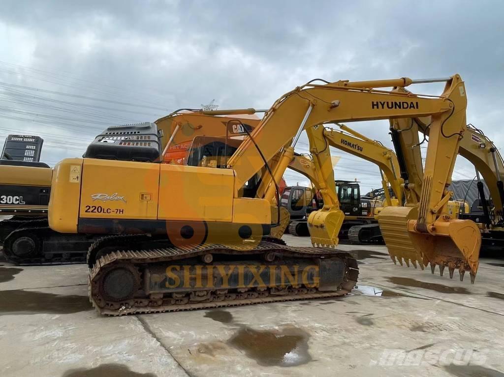 Hyundai Robex 220-7 Escavatori cingolati