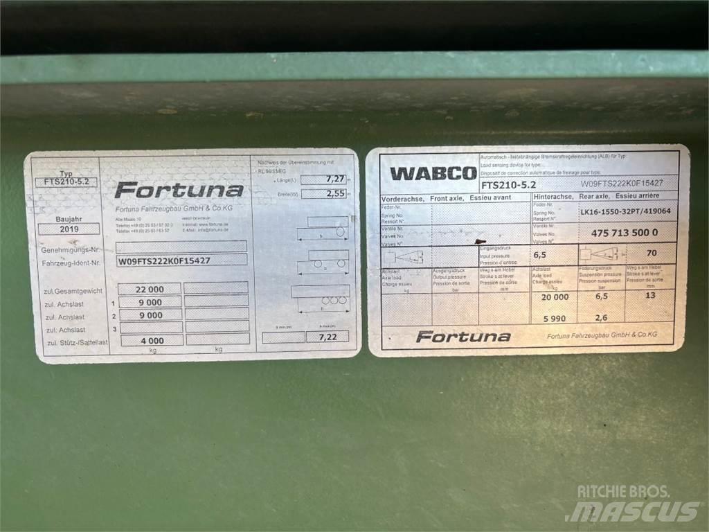 Fortuna FTS 210 Rimorchi per balle