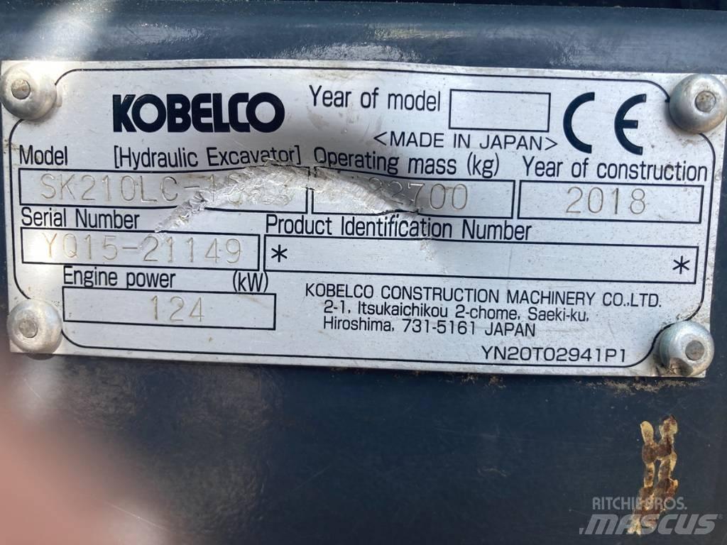 Kobelco SK 210 LC-10 Escavatori cingolati