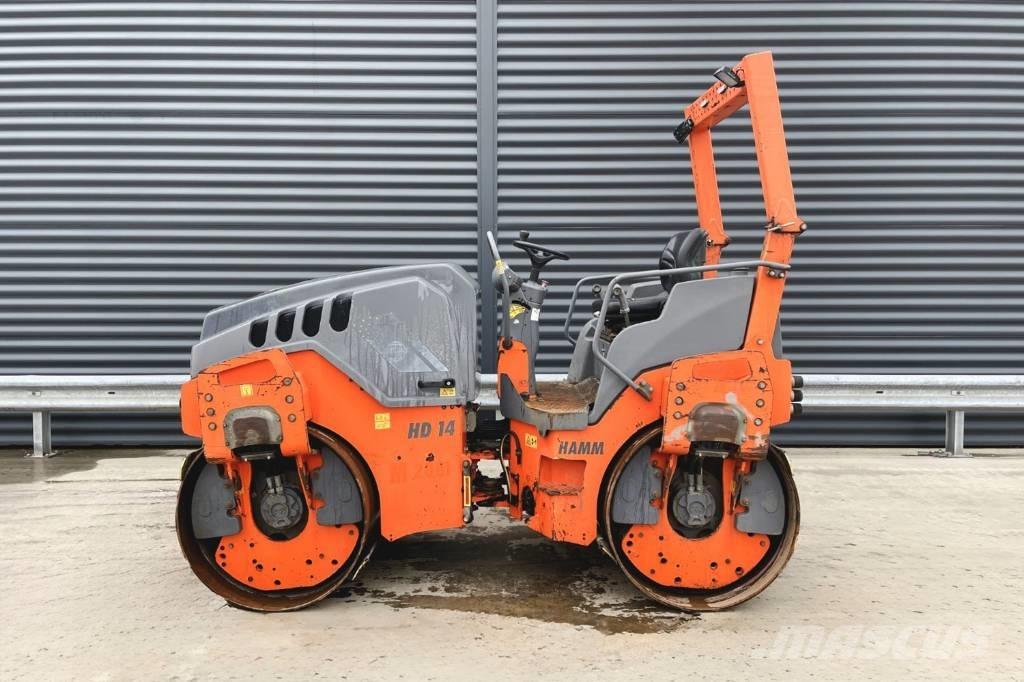 Hamm HD 14 VV Rulli a doppio tamburo