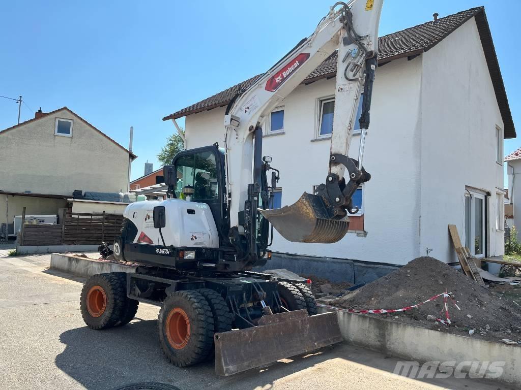 Bobcat E 57 W Escavatori gommati