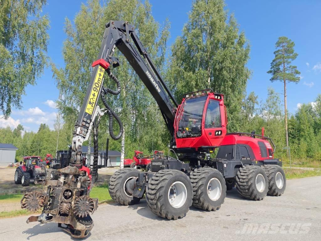 Komatsu 901 XC Abbattitrici, Disboscatrici