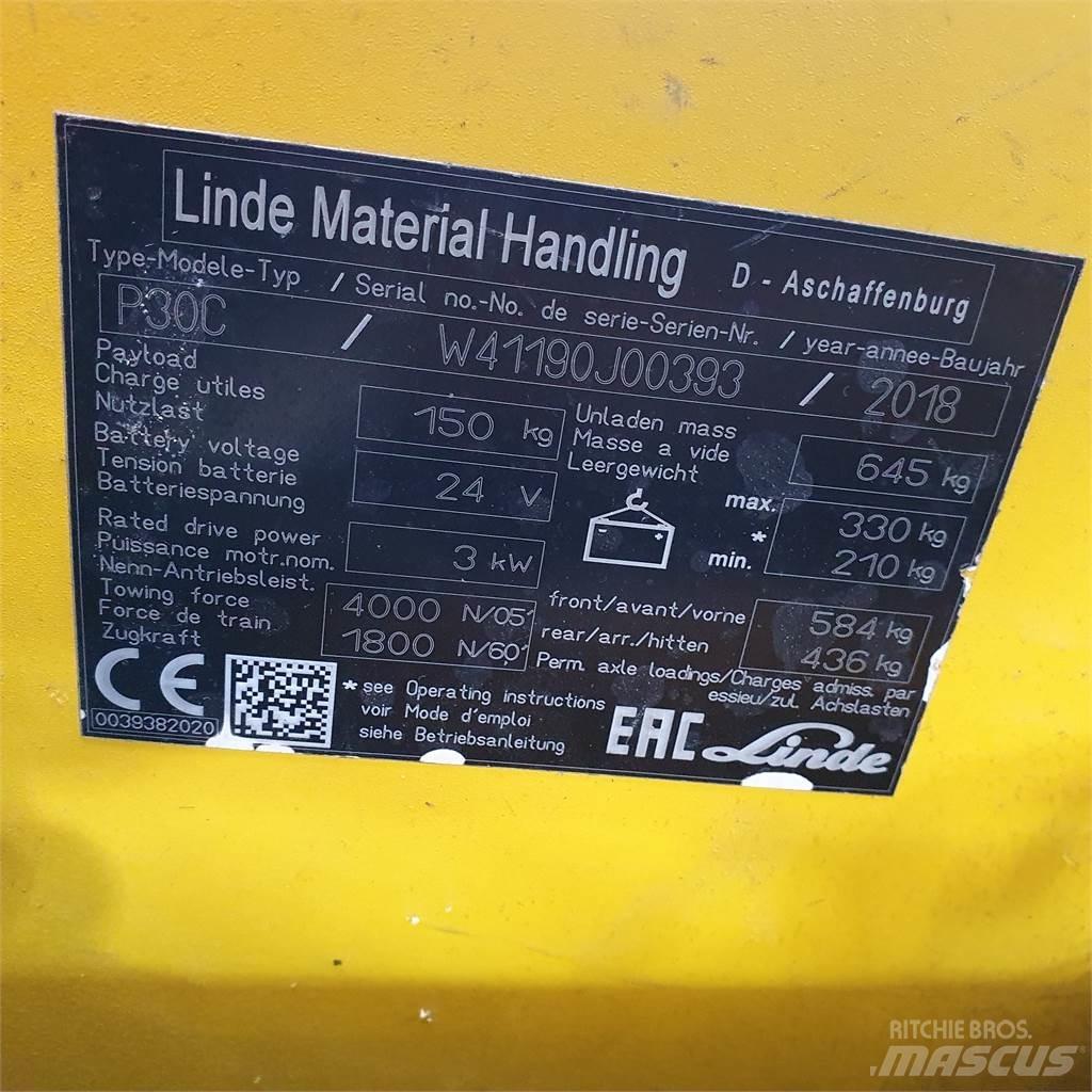 Linde P30C Motrice