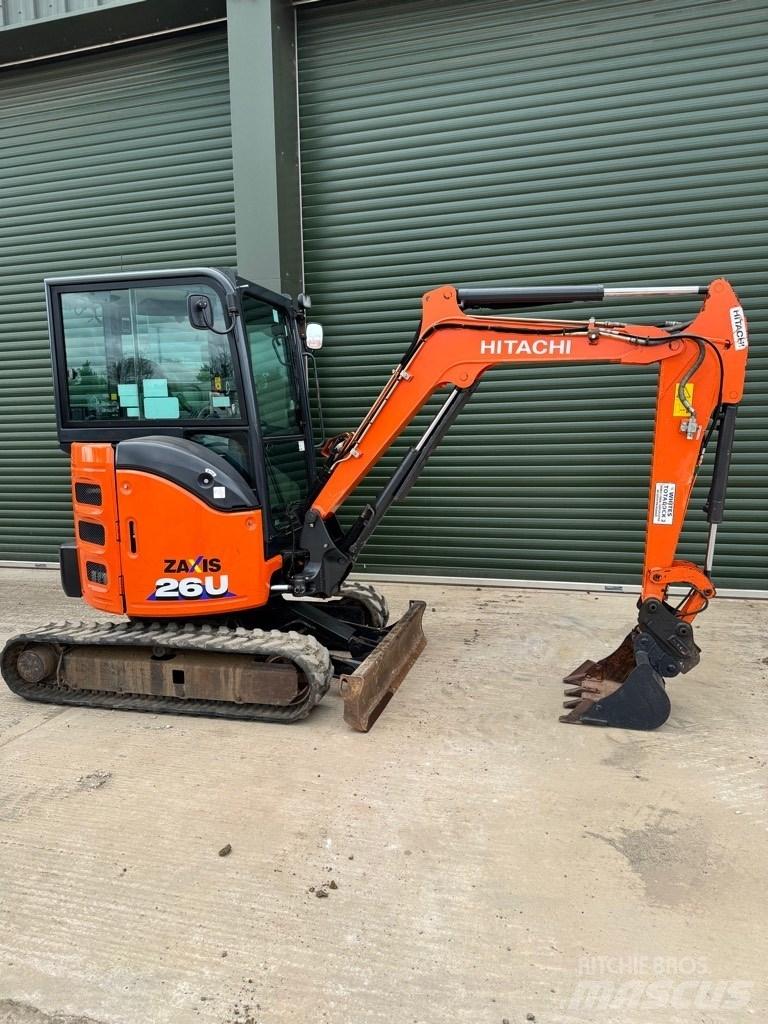 Hitachi 26U-6 CR Miniescavatori