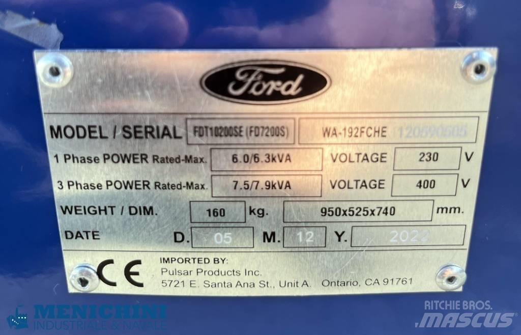 Ford FDT10200SE Generatori diesel
