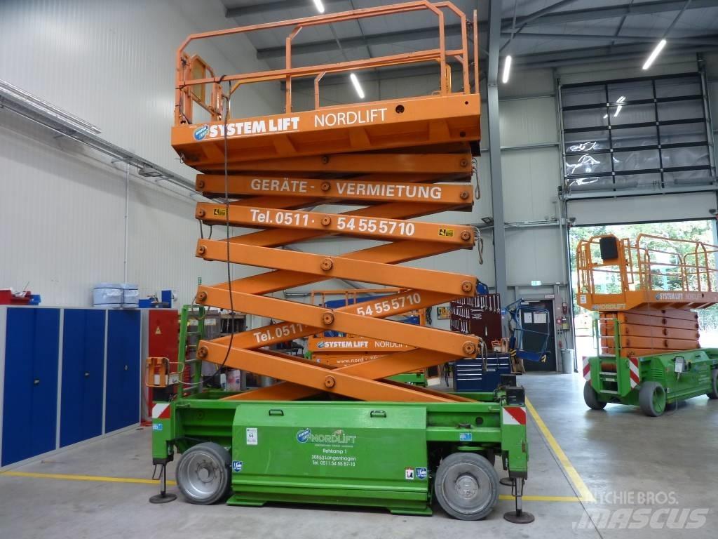HAB S 175 12 E2WD Piattaforme a pantografo