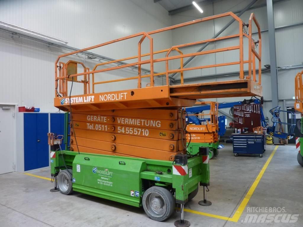 HAB S 175 12 E2WD Piattaforme a pantografo