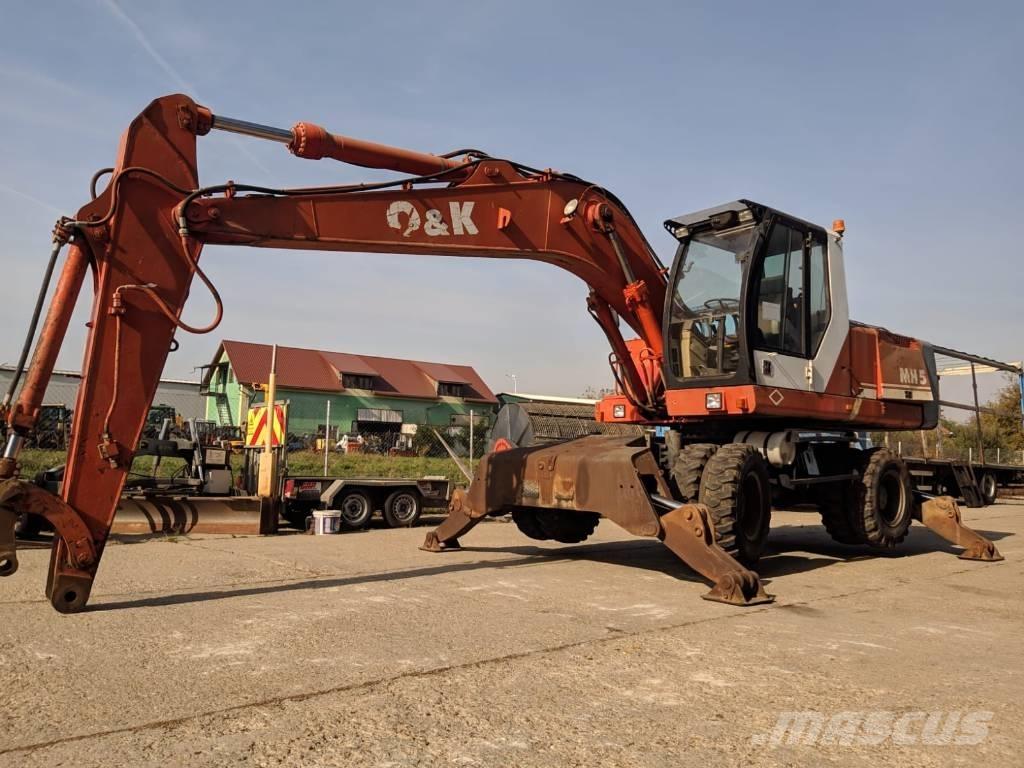 O&K MH 5 Escavatori gommati
