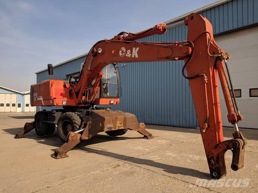 O&K MH 5 Escavatori gommati