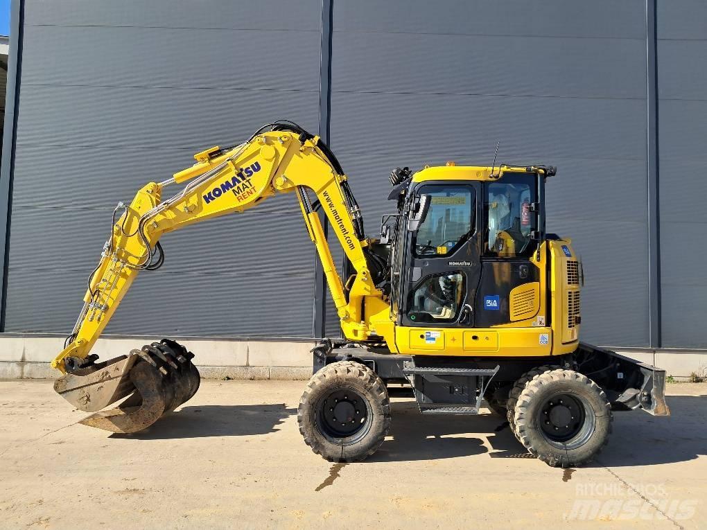 Komatsu PW98MR-11E0 Escavatori gommati