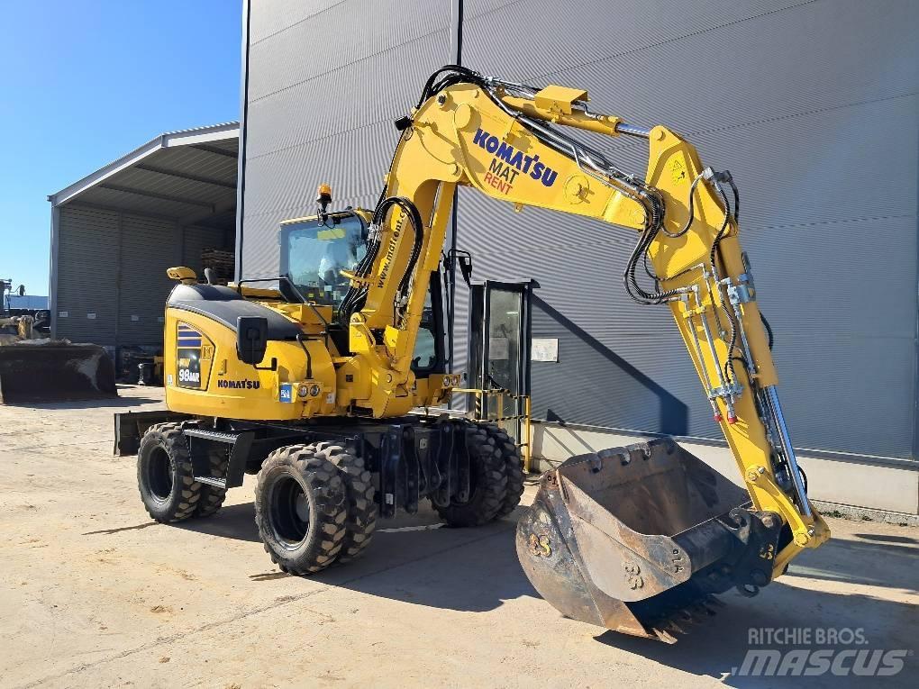 Komatsu PW98MR-11E0 Escavatori gommati