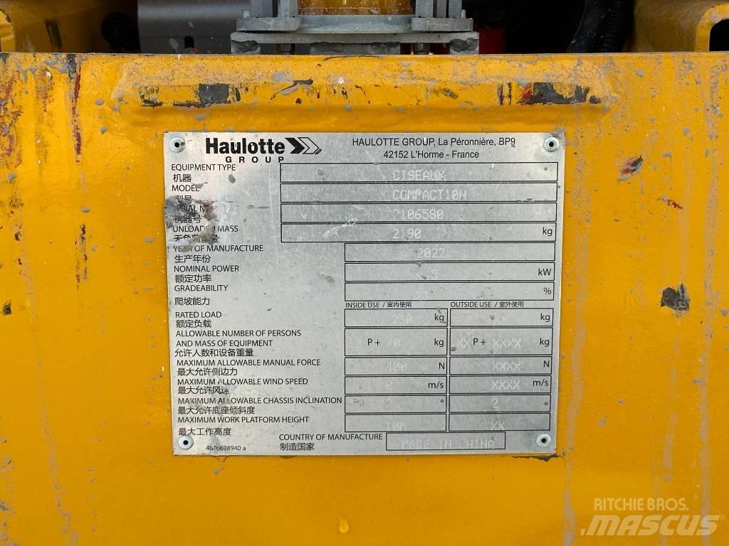 Haulotte COMPACT 10N Piattaforme a pantografo