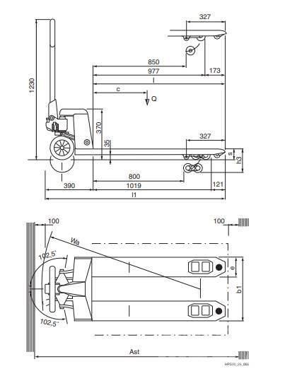 Still HPS25 Transpallet elettrici a timone