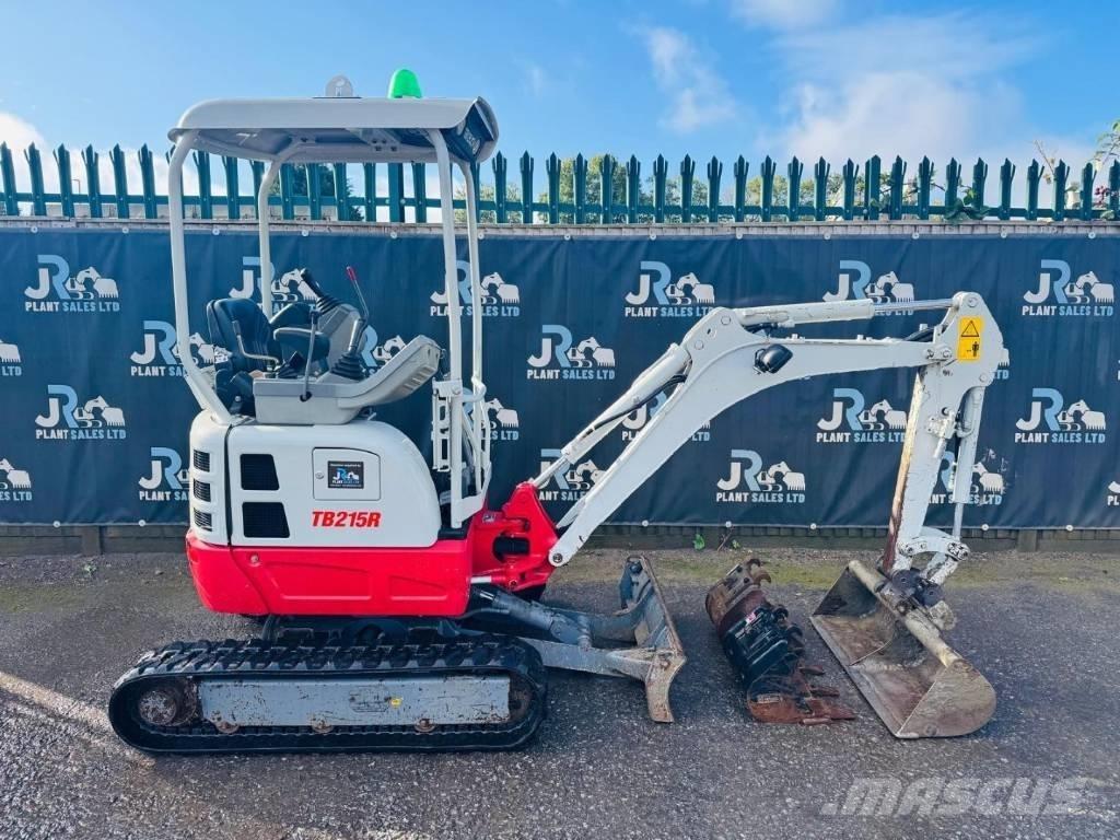 Takeuchi TB 215 R Miniescavatori