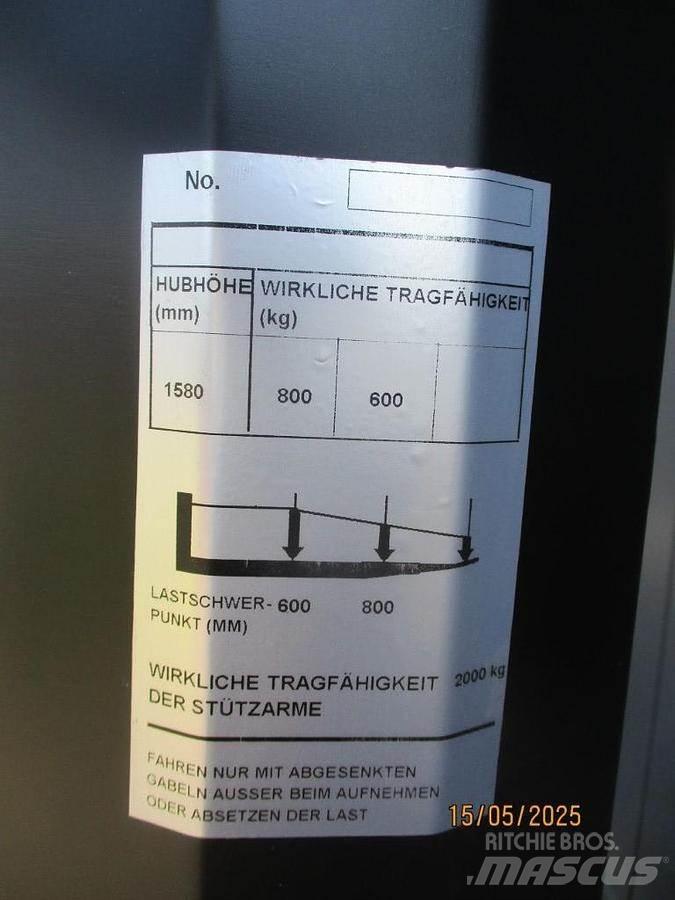 BT SWE 080L Transpallet uomo a terra