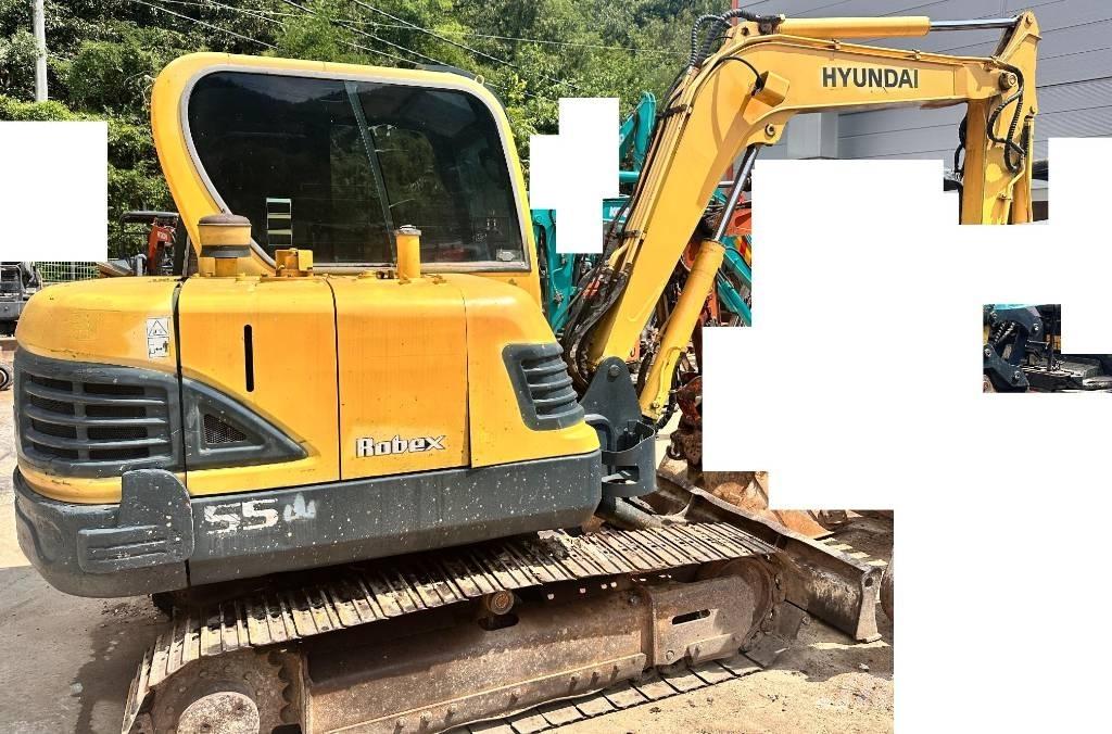 Hyundai Robex 55 Miniescavatori