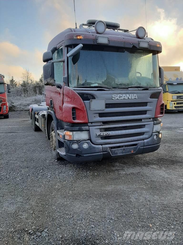 Scania P 420 Camion portacontainer