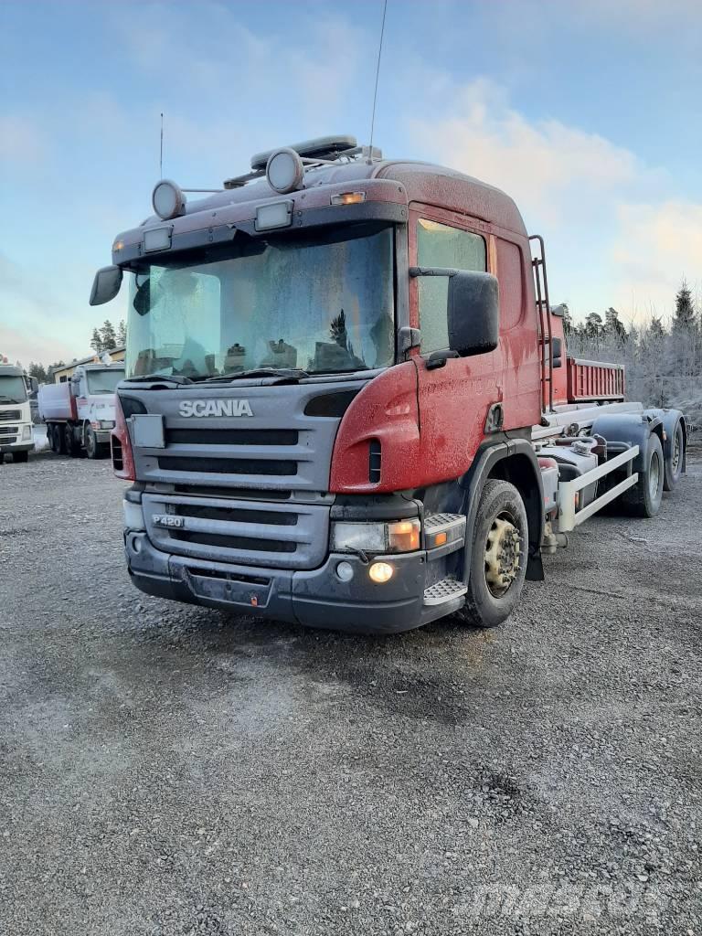 Scania P 420 Camion portacontainer
